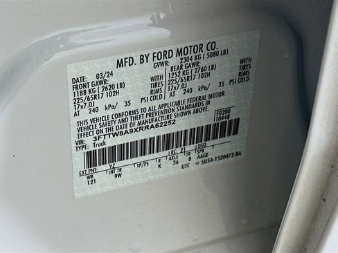 Used 2024 Ford Maverick XL FWD image 12