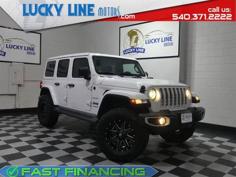 Used 2020 Jeep Wrangler Unlimited Sahara w/ Cold Weather Group AWD/4WD image 1