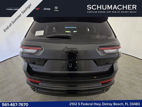 New 2025 Jeep Grand Cherokee L Summit w/ Obsidian Package AWD/4WD image 12
