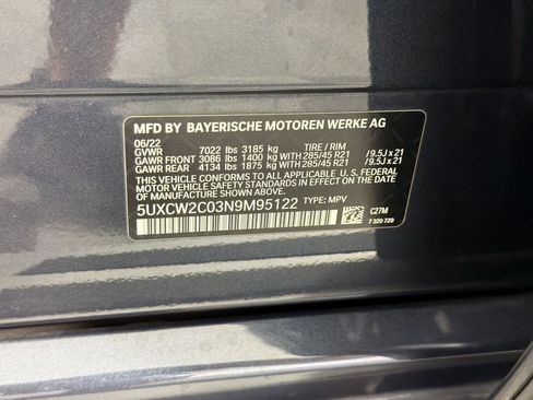 Used 2022 BMW X7 xDrive40i w/ M Sport Package AWD/4WD image 27