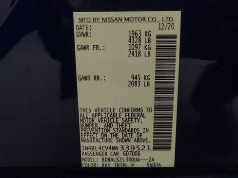 Used 2021 Nissan Altima 2.5 SR FWD image 33
