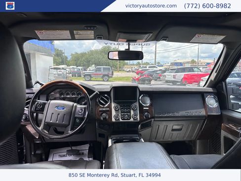 Used 2016 Ford F350 Platinum w/ FX4 Off-Road Package image 19