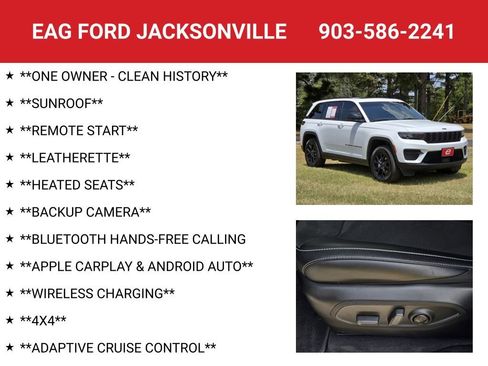 Used 2025 Jeep Grand Cherokee Altitude AWD/4WD image 4