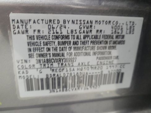 Used 2024 Nissan Sentra SV image 33