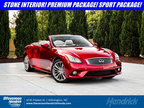 Used 2014 INFINITI Q60 Convertible w/ Premium Package RWD image 1