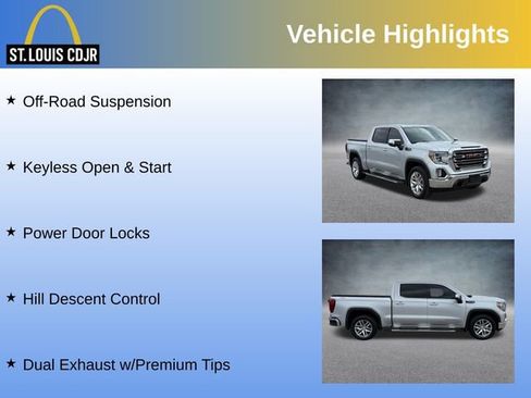 Used 2019 GMC Sierra 1500 SLT w/ SLT Premium Package image 32