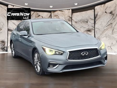 Used 2018 INFINITI Q50 Luxe w/ Essential Package (3.0T Luxe) image 1