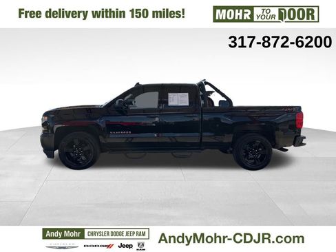 Used 2018 Chevrolet Silverado 1500 W/T w/ Black Out Edition image 4