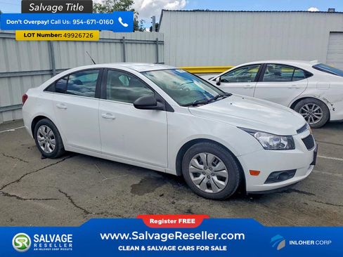 Used 2012 Chevrolet Cruze LS w/ Connectivity Package FWD image 5