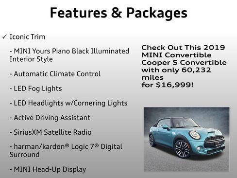 Used 2019 MINI Cooper S image 20