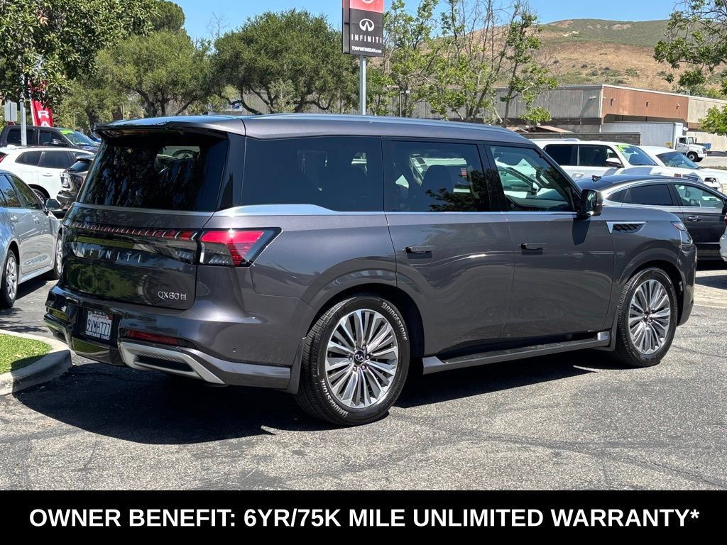 Certified 2026 INFINITI QX80 Luxe w/ Cargo Package AWD/4WD image 3