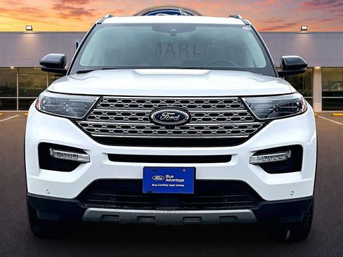 Certified 2023 Ford Explorer Limited w/ Limited Technology Package AWD/4WD image 3