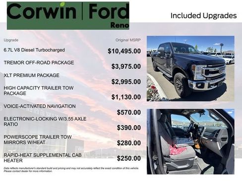 Used 2021 Ford F250 XLT w/ Tremor Off-Road Package AWD/4WD image 8