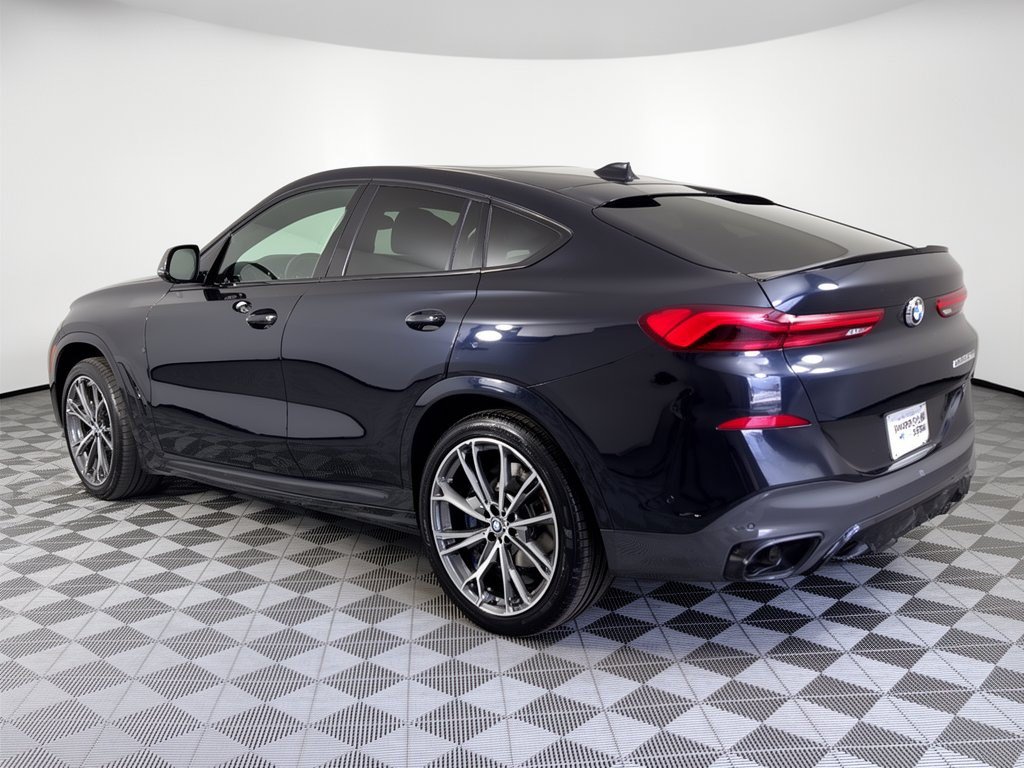 Used 2021 BMW X6 M50i w/ Executive Package AWD/4WD image 3