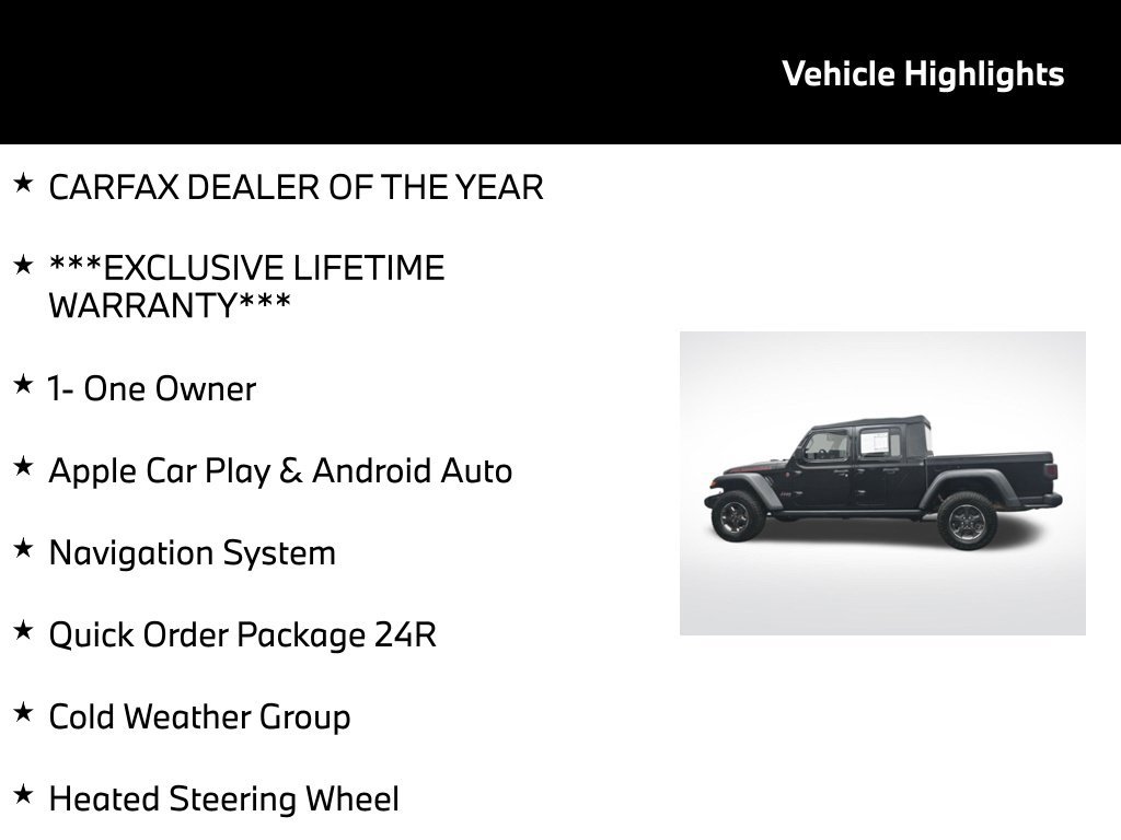 Used 2022 Jeep Gladiator Rubicon w/ Cold Weather Group AWD/4WD image 5
