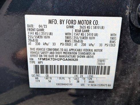 Certified 2023 Ford Explorer XLT w/ Equipment Group 202A RWD image 23
