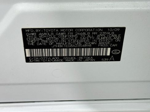 Used 2010 Lexus ES 350 w/ Preferred Accessory Package FWD image 29