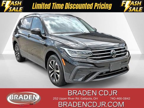 Used 2023 Volkswagen Tiguan S w/ Driver Assistance Package FWD image 1