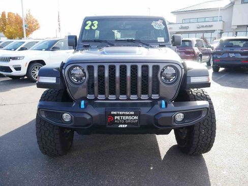 Used 2023 Jeep Wrangler Unlimited Rubicon 4xe w/ Cold Weather Group image 3