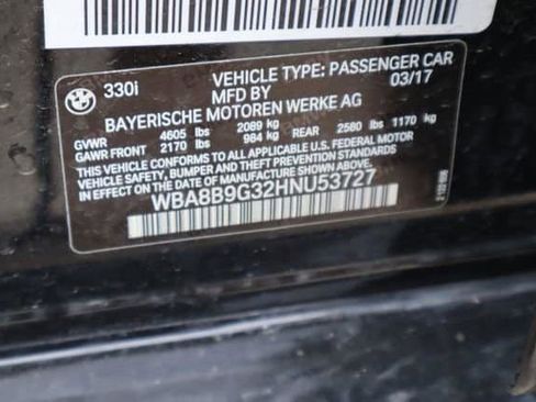 Used 2017 BMW 330i Sedan w/ Premium Package RWD image 26