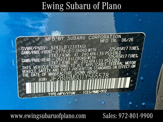 Used 2026 Subaru Outback Wilderness AWD/4WD image 34
