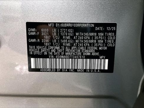 New 2026 Subaru Ascent Premium image 20