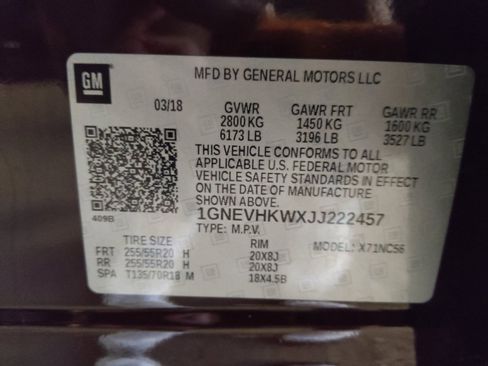 Used 2018 Chevrolet Traverse LT image 33