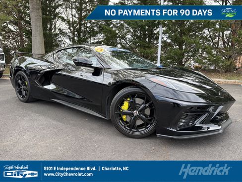 Used 2020 Chevrolet Corvette Stingray Premium Cpe w/ 3LT Preferred Equipment Group RWD image 1