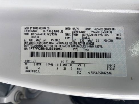 Used 2020 Ford F250 Lariat w/ Lariat Ultimate Package image 25