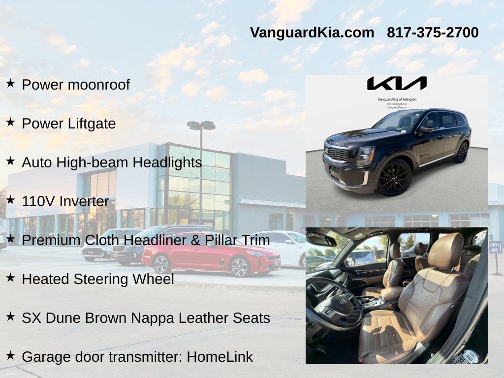 Used 2020 Kia Telluride SX w/ SX Prestige Package AWD/4WD image 12