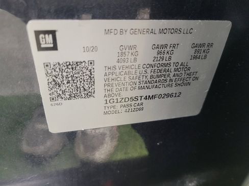 Used 2021 Chevrolet Malibu LT image 33