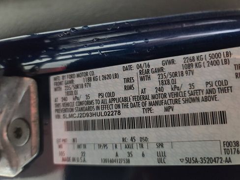 Used 2017 Lincoln MKC Select w/ Select Plus Package image 43