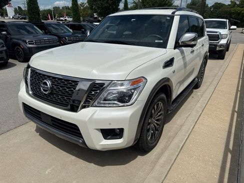 Used 2018 Nissan Armada Platinum w/ Captain Seat Package AWD/4WD image 3