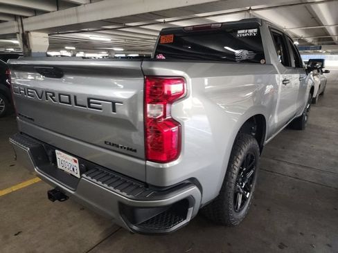 Used 2023 Chevrolet Silverado 1500 Custom w/ LPO, Dark Essentials Package RWD image 2