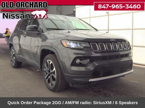 Used 2022 Jeep Compass Limited AWD/4WD image 1