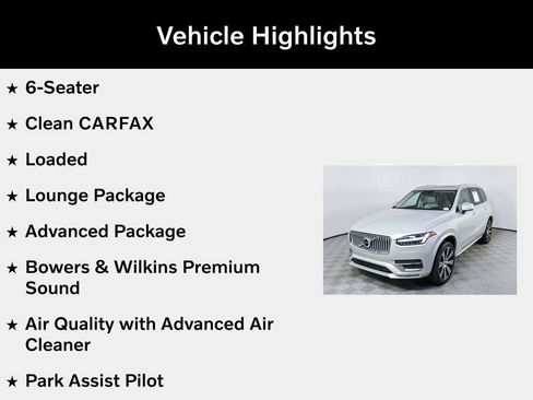 Used 2021 Volvo XC90 T6 Inscription w/ Lounge Package AWD/4WD image 5