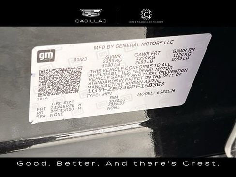 Certified 2023 Cadillac XT4 Sport w/ Cold Weather Package image 35