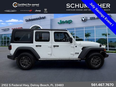 Used 2024 Jeep Wrangler Unlimited Sport AWD/4WD image 8
