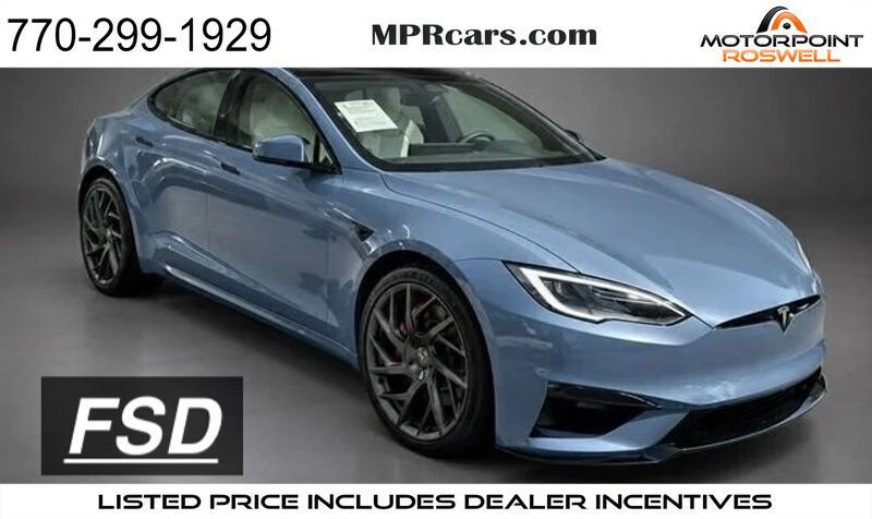 Used 2026 Tesla Model S Plaid AWD/4WD image 1