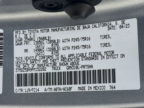 Certified 2023 Toyota Tacoma SR5 w/ Black Out Package (TMS) image 28