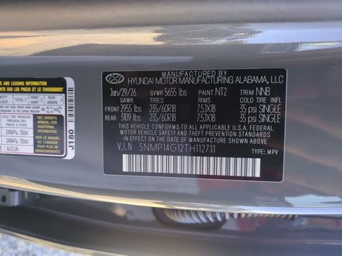 New 2026 Hyundai Santa Fe SE FWD image 23