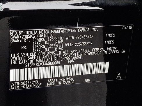 Certified 2018 Toyota RAV4 XLE image 27