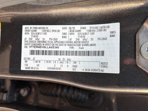 Used 2020 Ford Ranger XL w/ Equipment Group 101A Mid RWD image 39