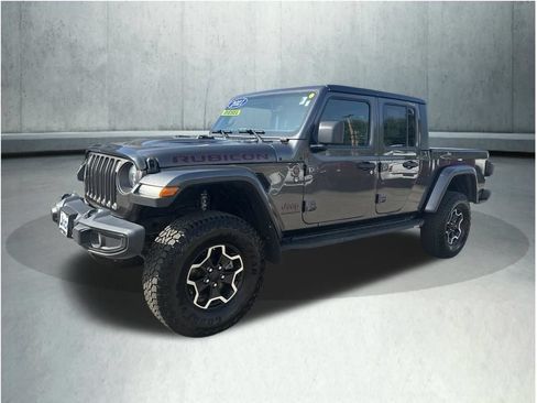 Used 2021 Jeep Gladiator Rubicon w/ Dual Top Group AWD/4WD image 1
