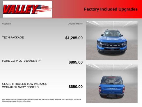 Used 2022 Ford Bronco Sport Outer Banks w/ Tech Package AWD/4WD image 6