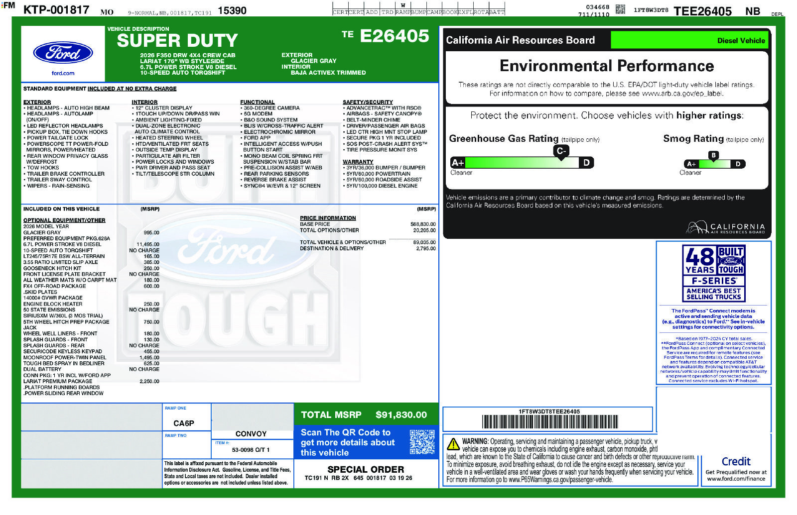 New 2026 Ford F350 Lariat w/ Lariat Premium Package AWD/4WD image 27