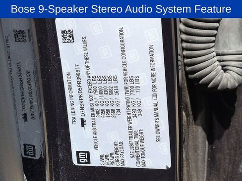 Used 2023 Chevrolet Tahoe Z71 w/ Luxury Package AWD/4WD image 12