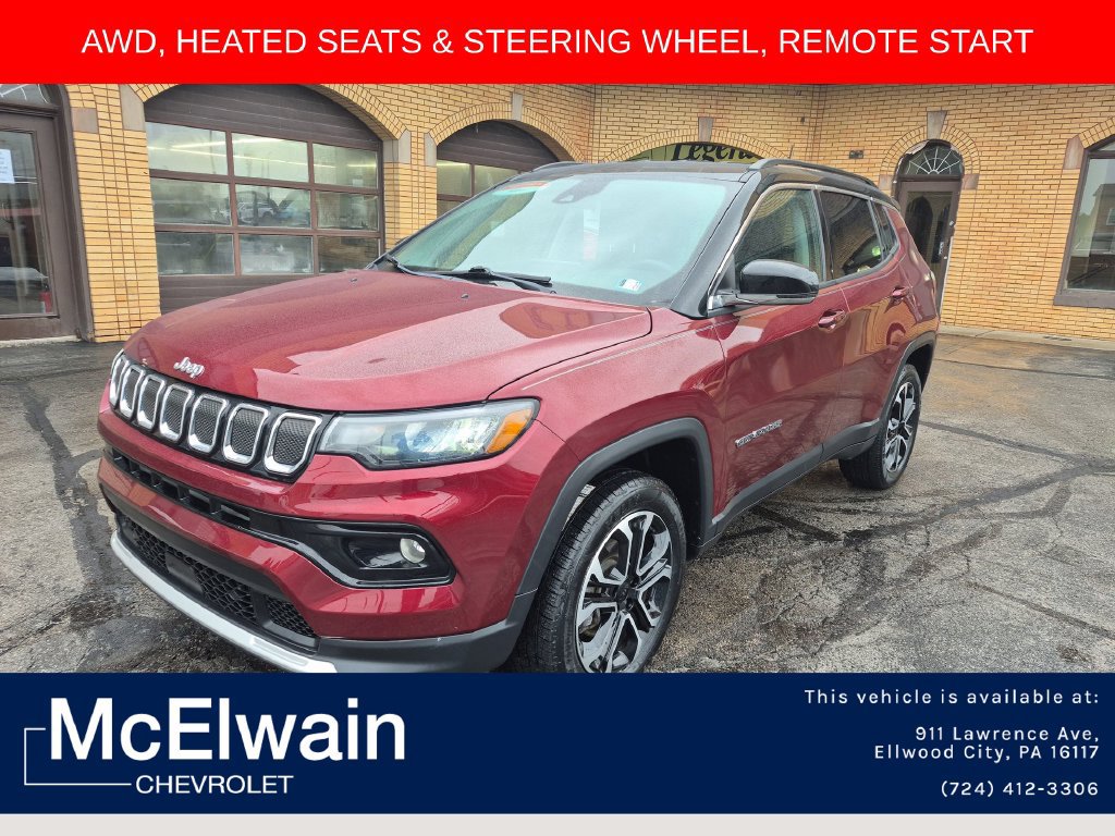Used 2022 Jeep Compass Limited AWD/4WD image 11