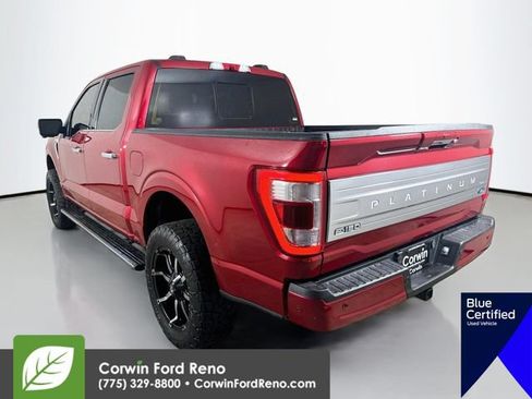 Certified 2021 Ford F150 Platinum w/ Equipment Group 701A High AWD/4WD image 6
