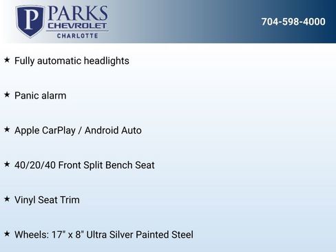 New 2026 Chevrolet Silverado 1500 W/T w/ WT Value Package image 14